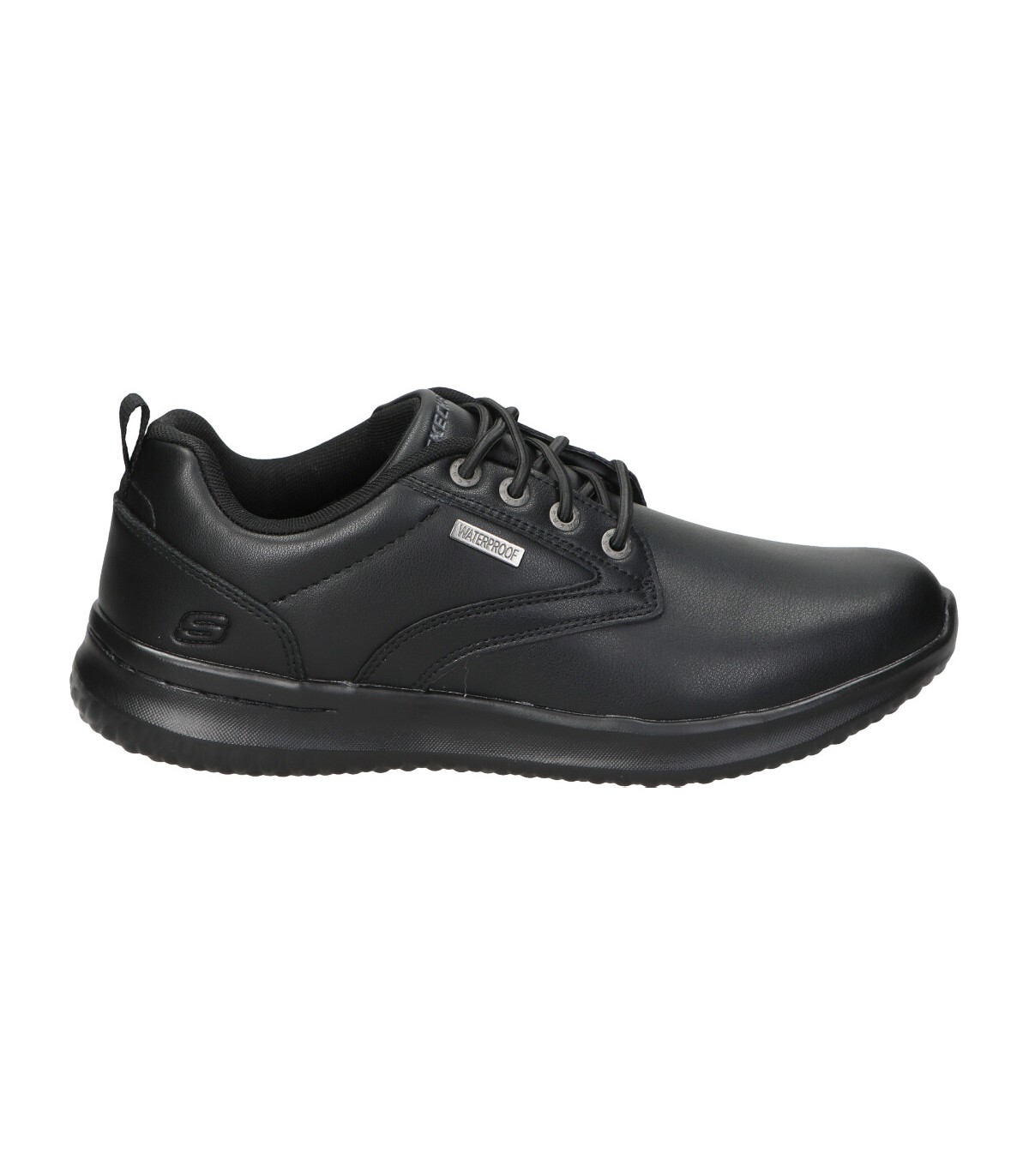 Zapatos negros de Skechers Delson Antigo online en MEGACALZADO