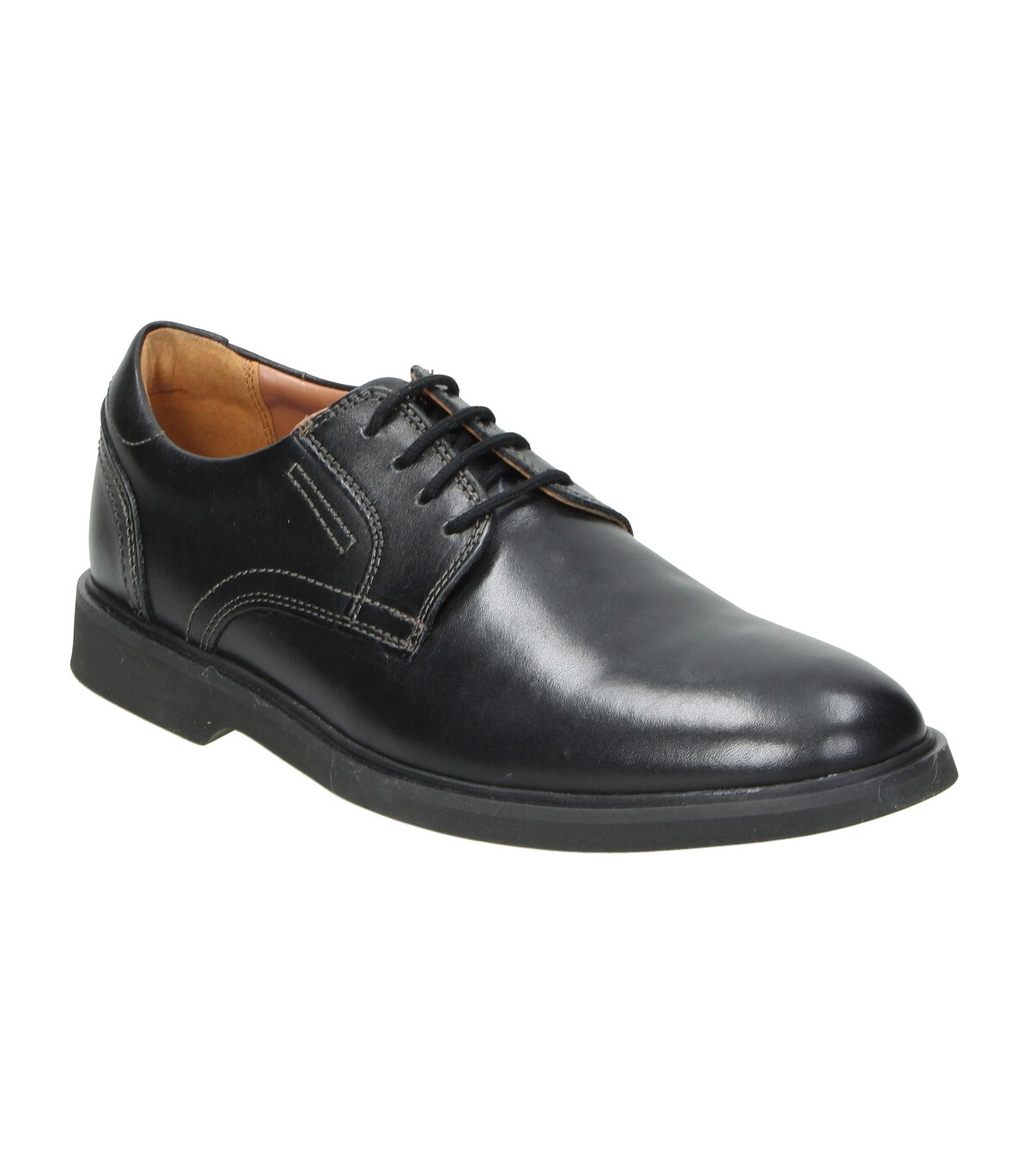Zapatos negros para hombre Clarks Malwood Oxford en MEGACALZADO