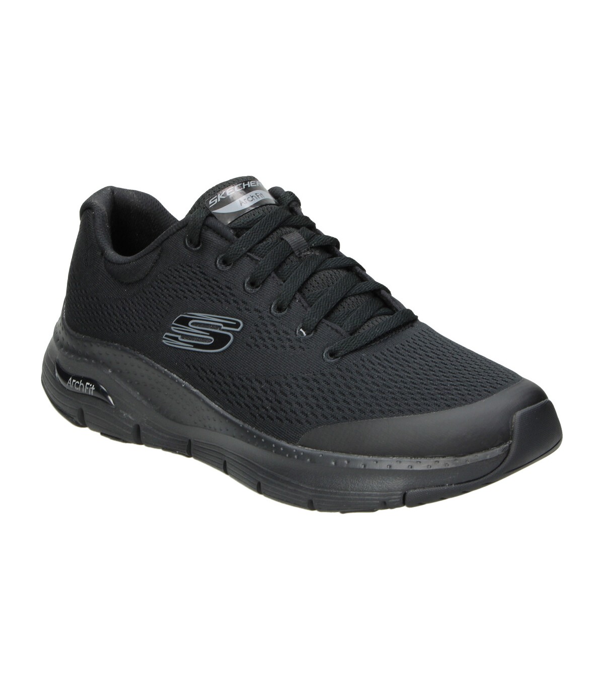Al por menor negro conductor Zapatos de trabajo color negro de arch fit SKECHERS 232040-bbk