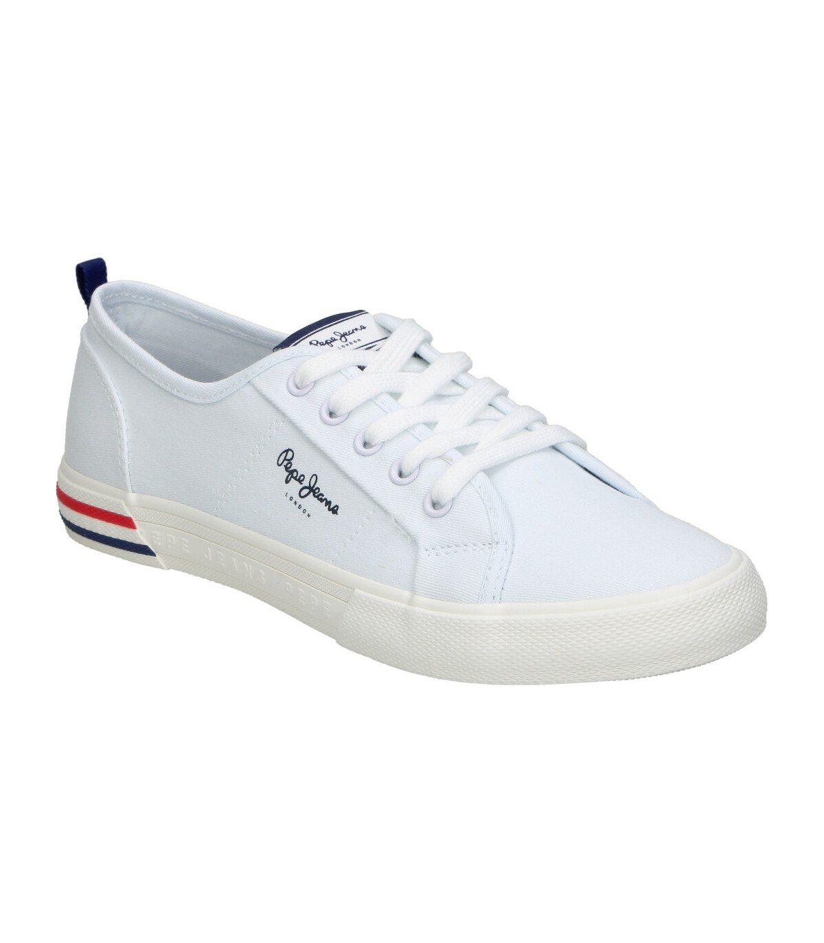 Zapatillas de niño PEPE JEANS pgs30561-803 color blanco