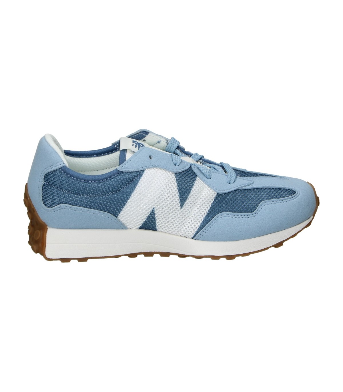 Zapatillas azules New Balance 327 para mujer online en MEGACALZADO