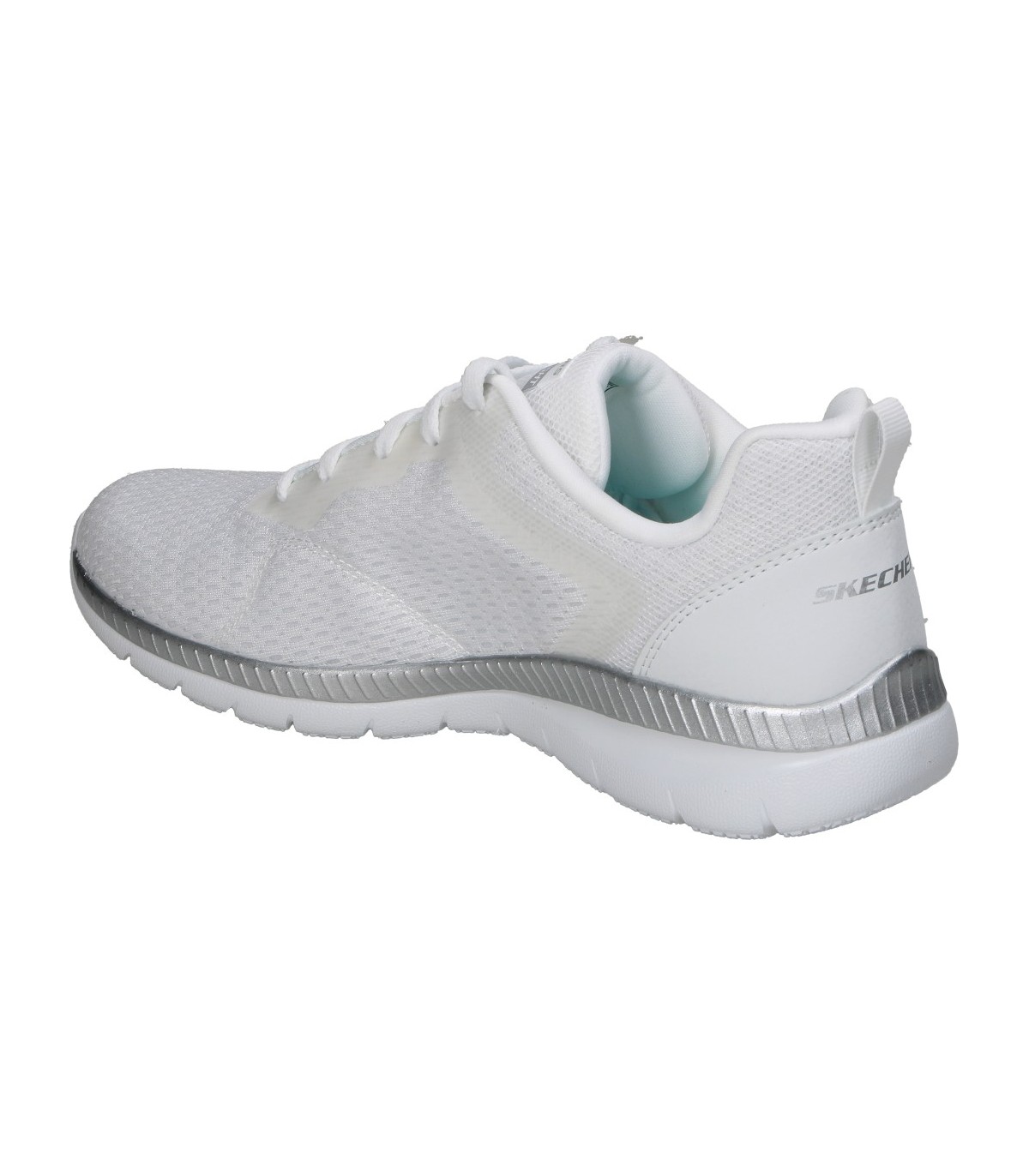 Zapatillas blancas de mujer Skechers Lovely Luv online en MEGACALZADO