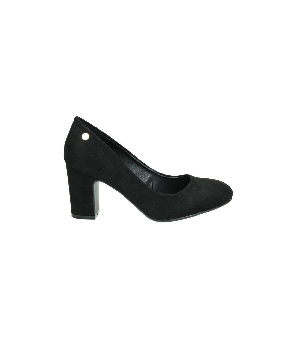Estrecho muy agradable préstamo Zapatos para moda joven tacón xti 30471 en negro
